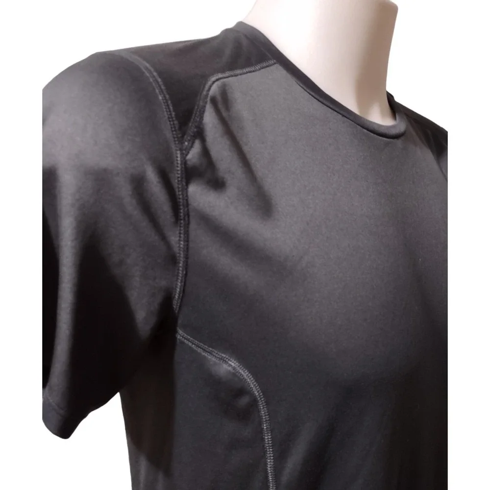 Nike Dri-Fit Shirt Men's Size Medium Logo‎ Nike Running Safety Reflective Strip